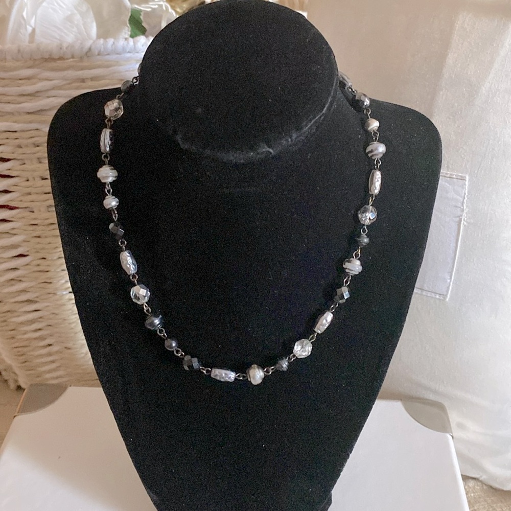 Vintage Momento glass bead necklace